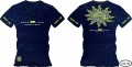 Camiseta AllBoy Sole Luna Denin Ref: 218 Feminina Gola V