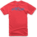 Camiseta Alpinestars Blaze Classic Tee Vermelho/Azul 